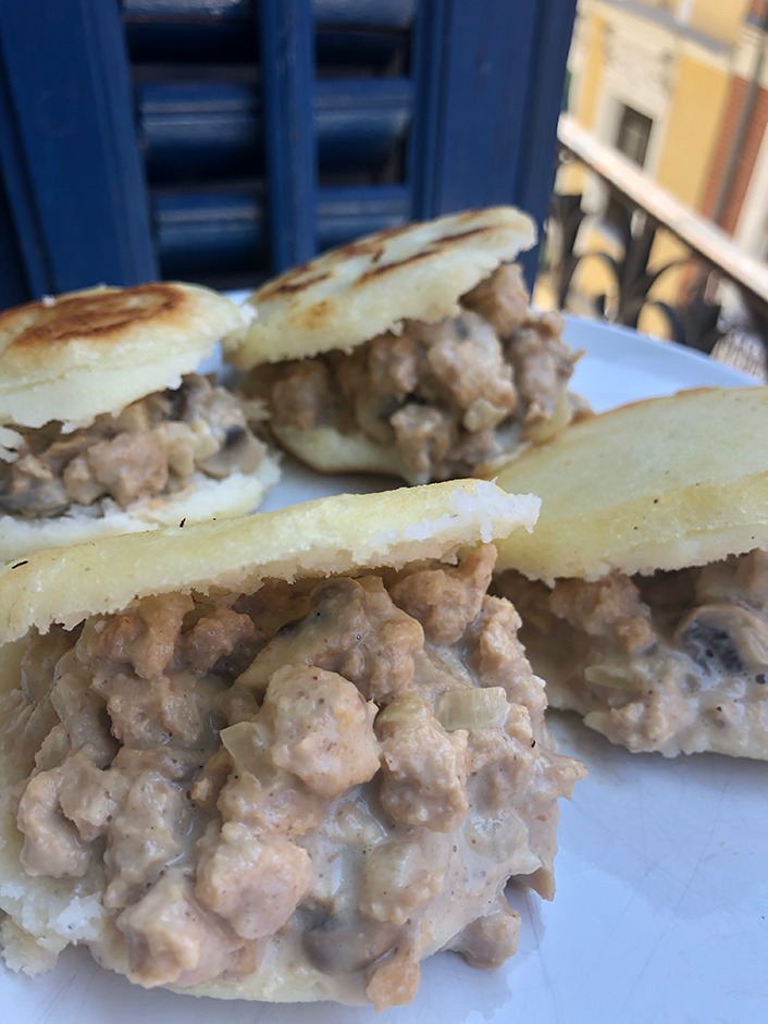 recetas con arepas fáciles y rápidas